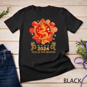 Chinese New Year 2024 Year of the Dragon Happy New Year 2024 Unisex T-shirt