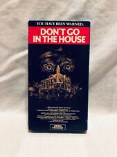 Don't Go in the House VHS Horror Tested and Working