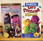 Barney’s Once Upon A Time & Let’s Pretend With Barney VHS Tapes Lot