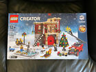 Lego 10263 Creator Expert Winter Village Fire Station Gorgeous Ready To Ship