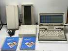 Vintage IBM PC Convertible 5140 Tested Working 2 LCDs, DOS, Manuals, NICE!
