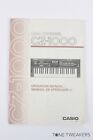 CASIO CZ-1000 OPERATION MANUAL 80s user synthesizer book VINTAGE SYNTH DEALER