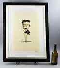 🔵 Betty Boop Limited Ed. serigraph 231/300 signed Grim Natwick GIANT 26