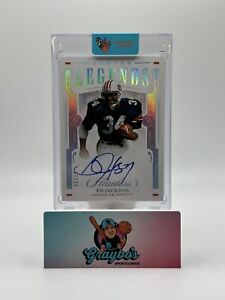 New Listing2021 Panini Flawless Collegiate #CLS-BJ Bo Jackson Campus Legends Auto #/25