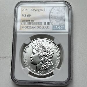 2021  Morgan D Denver Dollar NGC MS69