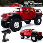 Axial AXI03006T2 1/10 SCX10 III Jeep JT Gladiator Rock Crawler w/Portals RTR Red