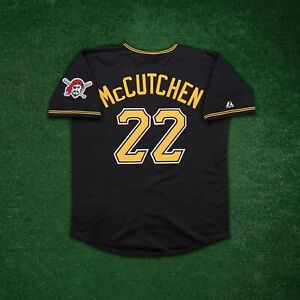 Andrew McCutchen Pittsburgh Pirates Men's Alternate Black Jersey w/ Patch