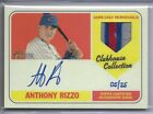 2018 TOPPS HERITAGE ANTHONY RIZZO JERSEY AUTOGRAPH AUTO #D/25 CHICAGO CUBS