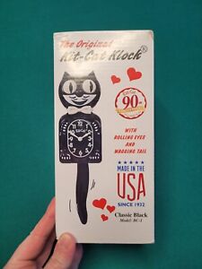 NEW The Original Black Kit-Cat Klock BC-1 15.5