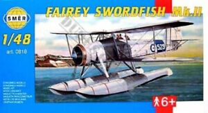 Fairey Swordfish Mk II Floatplane (1/48 model kit, Smer 0818)