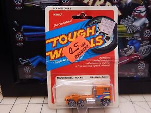Vintage Kidco Tough Wheels #116 Semi Truck Orange Collectable