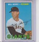 New Listing1967 Topps #579 BILL HENRY    Giants  HIGH #   NM/MT