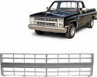 Parts Front Grill Grille Silver Compatible with Chevrolet C/K Pickup Truck C10 C