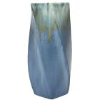 New ListingVintage 1933 Roseville Pottery 425-8 Blue Tourmaline Twist Vase