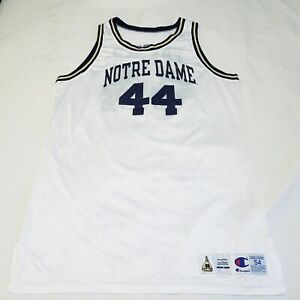 GAME WORN 90s Notre Dame Fighting Irish Champion basketball jersey #44 Palmer