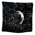 ZHOUBIN Large Constellation Moon Tapestry Star  Wall Hanging Stellar Cartography