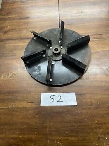 18” salt spreader spinner disc wheel salt dogg western monroe Metal