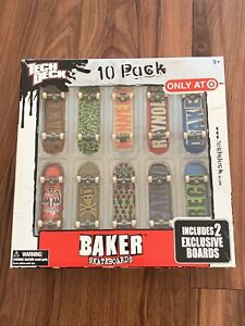 Tech Deck Vintage Baker 10 Pack Andrew Reynolds Terry Kennedy Spanky Sealed Rare