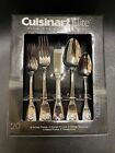 CUISINART ELITE 20-PIECE FRENCH ROOSTER COLLECTION FLATWARE SET