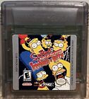 Simpsons: Night of the Living Treehouse of Horror Nintendo Game Boy Color, 2001)