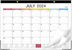 2024-2025 Desk Calendar - Large Desk Calendar 2024-2025, JULY 2024 - JUNE 2025,
