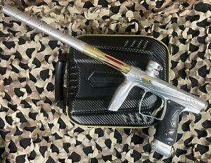 NEW HK Army Shocker AMP Electronic Paintball Gun - Silver/Gold
