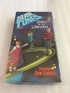 Don Cooper’s Star Tunes Songs of the Universe (VHS, 1990, Selluloid) NEW Sealed