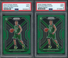 (1) 2020 Panini Prizm Payton Pritchard Green Color Match Rookie RC PSA 9 Celtics