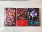 Variety Rock Christian Thrash Doom Melodic Metal Music (3) Cassette Lot