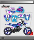 YAMAHA PW 50 PW50  GRAPHICS KIT DECALS  Fits Years 1990 - 2023 PINK BABY BLUE