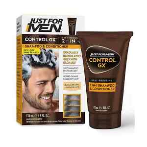 Just For Men Control GX Gradual Gray Reduction 2-in-1 Shampoo Plus Conditioner.