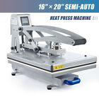 Secondhand Semi Auto T Shirt Press Magnetic Clamshell Heat Press Machine 16x20