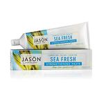 JASON Sea Fresh Strengthening Fluoride-Free Toothpaste, Deep Sea Spearmint, 6...
