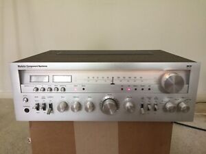 vintage MCS stereo receiver modular components systems amp aluminum watts