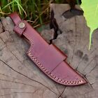 EDC Handmade 5”Fixed blade Leather Knife Sheath / Knife Holster/ vertical Knife