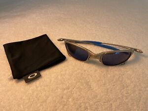Oakley Juliet Plasma Sunglasses - Ice Iridium - VERY NICE