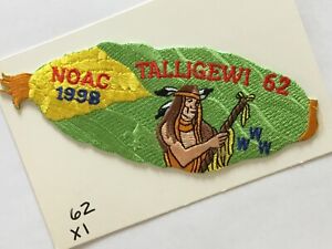 Talligewi Lodge 62 pocket flap cs 1998 NOAC