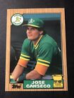 1987 Topps Tiffany Jose Canseco #620