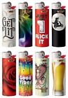 BIC Favorites Series Lighters Special Limited Edition, Set of 8 Lighters U Pick!