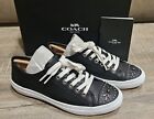 Coach Elle studded Leather Sneakers Black US 6.5B