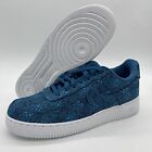 Nike Air Force 1 '07 PRM 3 Green Abyss/Indigo Force AT4144-300 Men's Size 10 NEW