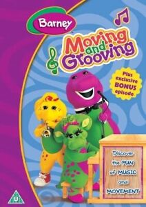 BARNEY & Friends MOVING AND GROOVING dance UK DVD 2004dinosaur5034217411026music