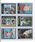1971 Topps Baseball Lot of 6 High Numbers Only Do Not Grade