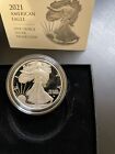 2021 W Proof American Silver Eagle Type 2 GEM Proof OGP - In Hand Ready to Ship