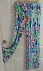 Lilly Pulitzer Womens Palazzo Pants Size M PINK blue green pink l  OUTSTANDING