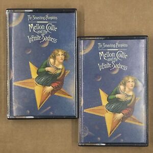 New ListingSMASHING PUMPKINS Cassette Tapes MELLON COLLIE DOUBLE ALBUM 1995 90s SEE PHOTOS
