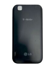 GENUINE LG Optimus Sol E730 BATTERY COVER Door BLACK cell phone back panel