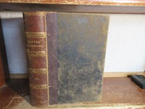 Old THE LADIES' REPOSITORY Leather Book 1864 ANTIQUE LITERATURE RELIGION BIBLE +