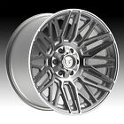 4/Gear Off Road 770BS Edge Brushed Silver Milled 22x10 6x135 / 6x5.5 -19mm