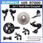 Shimano 105 R7000 2x11 Speed Road Bike Groupset Cassette 28T Cranket 170mm50-34T